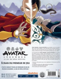 Avatar Légendes - Ecran du Meneur de Jeu