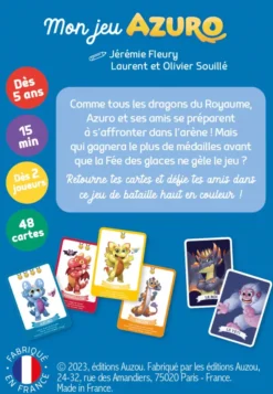 Azuro - La Bataille des Dragons- Jeu de cartes