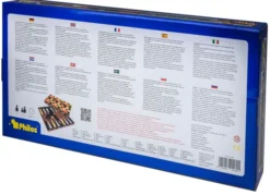 Backgammon Fourni - Fermeture Magnétique - Large 45x21 cm
