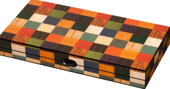 Backgammon Fourni - Fermeture Magnétique - Medium 38x19 cm