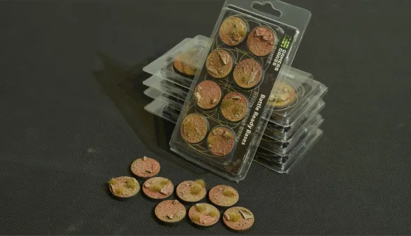 Badlands Bases, Round 32mm (x8)