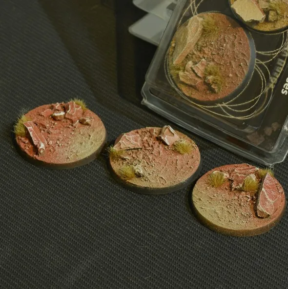 Badlands Bases, Round 50mm (x3)