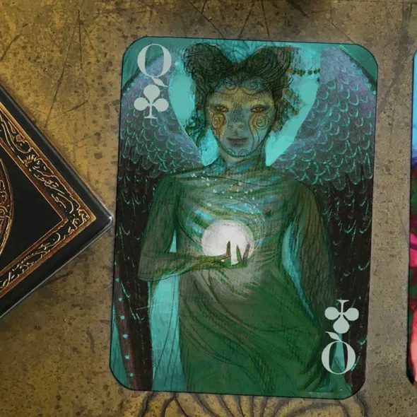 Bag of Bones Playing Cards - Premium Silver Edition