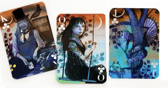 Bag of Bones Playing Cards - Premium Silver Edition