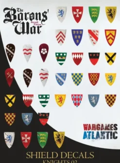 Baron's War Shield Decals 2