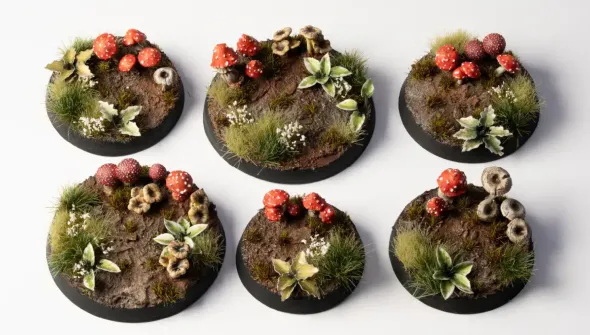 Basing Bits - Forest Mushrooms