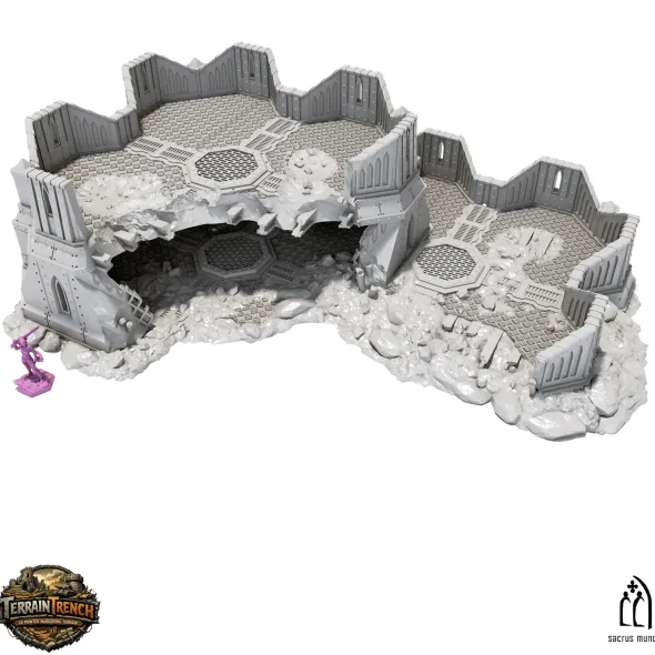 Bastion Remains A - Wargame Terrain
