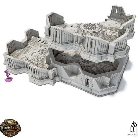 Bastion Remains A - Wargame Terrain