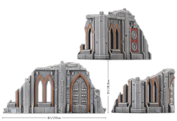 Battlefield in a Box: Gothic Sector: Castograd Hab Block Small Ruins