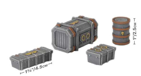 Battlefield in a Box: Gothic Sector: Castograd Scatter Terrain