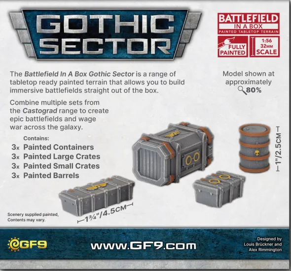 Battlefield in a Box: Gothic Sector: Castograd Scatter Terrain
