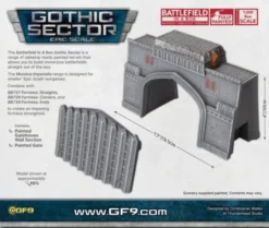 Battlefield in a Box - Mundus Imperialis: Fortress Gatehouse