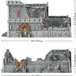 Battlefield in a Box: Mundus Imperialis - Censorium (Damaged and Destroyed)