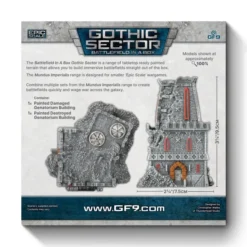Battlefield in a Box: Mundus Imperialis - Genatorium (Damaged and Destroyed)