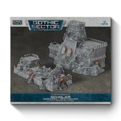 Battlefield in a Box: Mundus Imperialis - Scholam (Damaged and Destroyed)