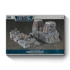 Battlefield in a Box: Mundus Imperialis - Administratum (Damaged and Destroyed)