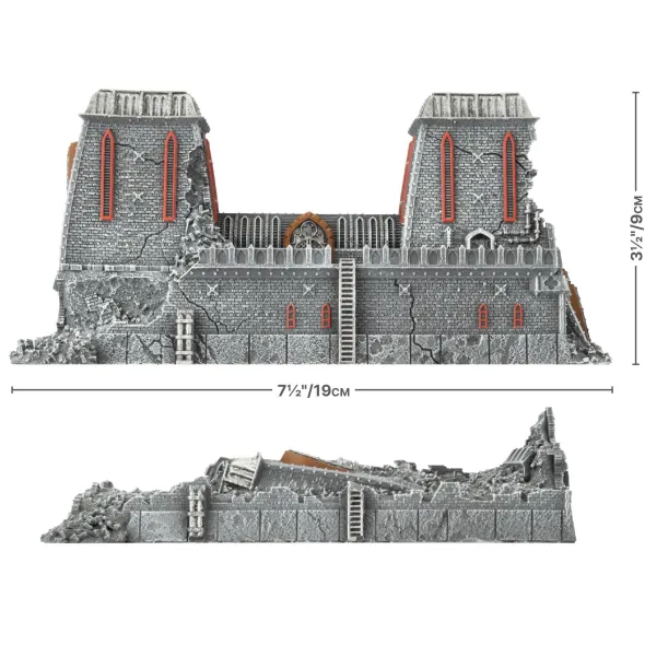 Battlefield in a Box: Mundus Imperialis - Administratum (Damaged and Destroyed)