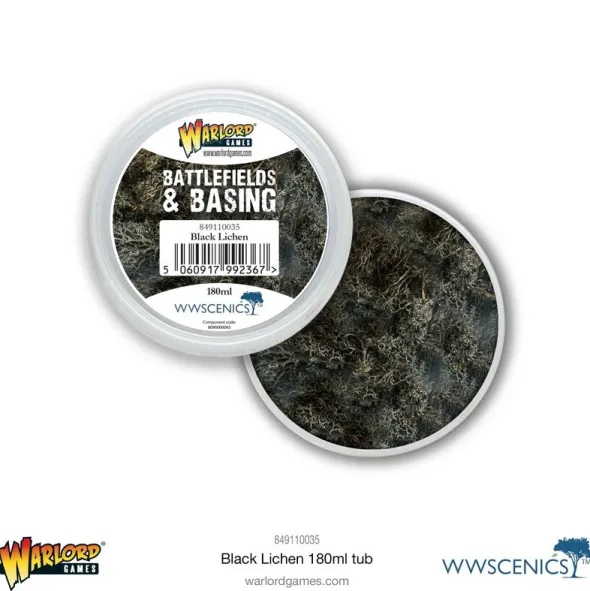 Battlefields & Basing: Black Lichen (180ml)