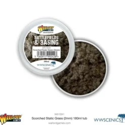 Battlefields & Basing: Scorched 2mm Static Grass (180ml)