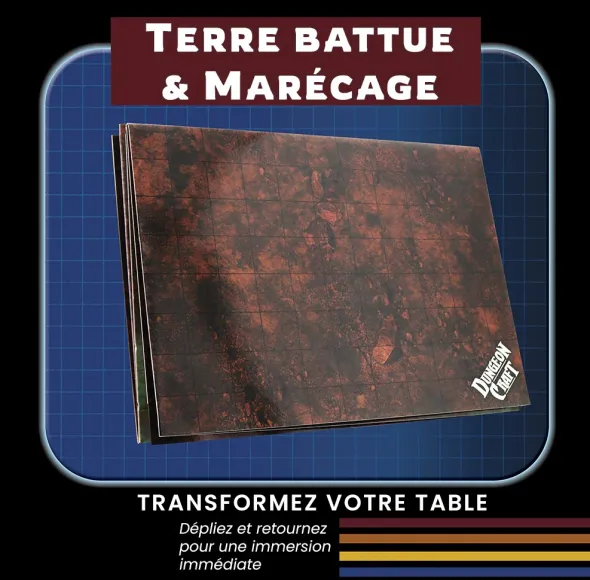 Battlemap Terre Battue et Marécage