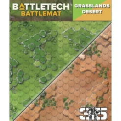 BattleTech - Battle Mat Grasslands/Desert
