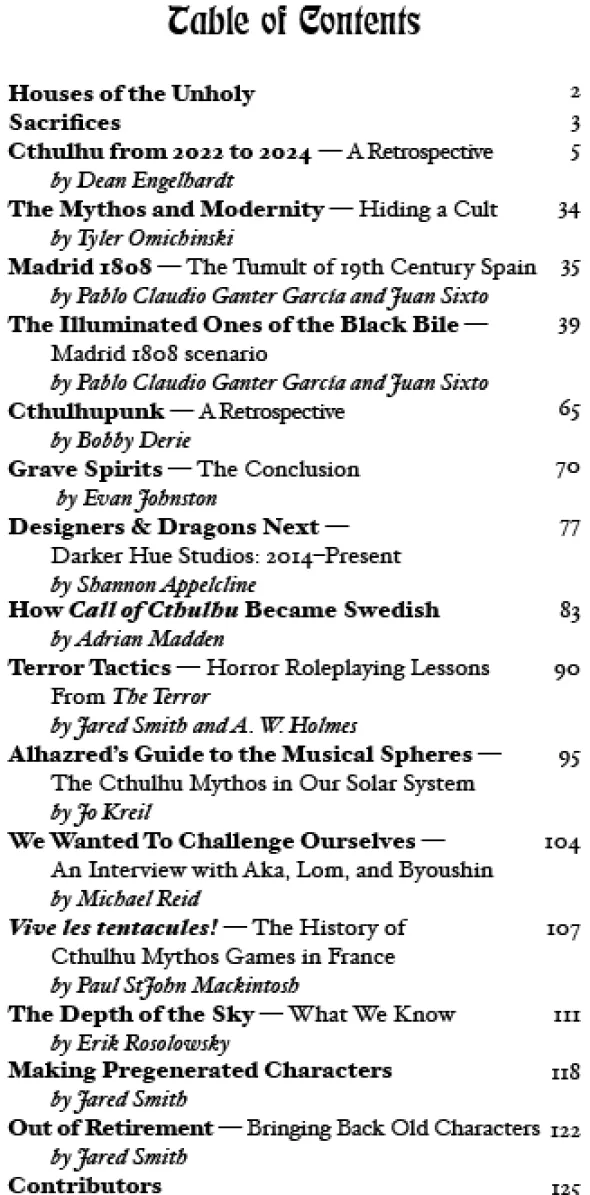Bayt al Azif n°6 - A Magazine for Cthulhu Mythos RPGs