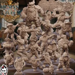 BB - Ugni Miniatures - Humains Conquistadors Team