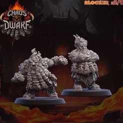 BB - Ugni Miniatures - Magma Chaos Dwarf Team