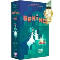 Behind
