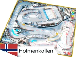 Biathlon Crystal Globe - Double-pistes 3D Holmenkollen