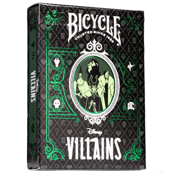 Bicycle Disney Villains - Vert