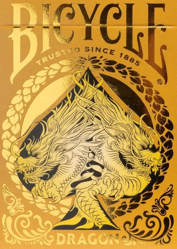 Bicycle Gold Dragon