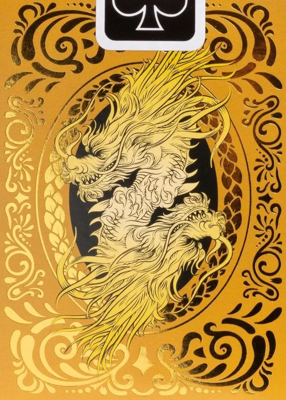 Bicycle Gold Dragon