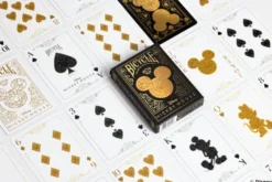 Bicycle Mickey Mouse Black & Gold