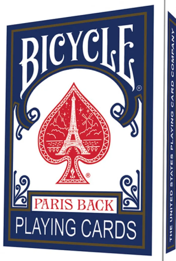 Bicycle Paris Back Playing Cards - Bleu Edition 2025
