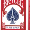 Bicycle Paris Back Playing Cards - Rouge Edition 2025
