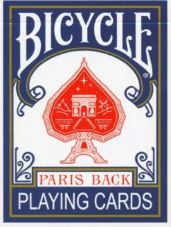 Bicycle Paris Back Playing Cards - Bleu