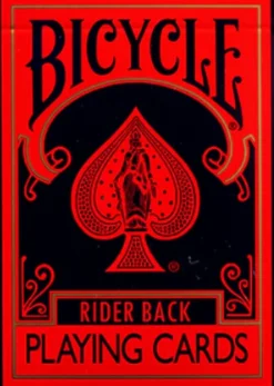 Bicycle Reverse Rouge/Noir