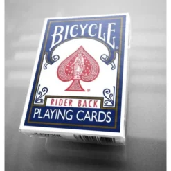Bicycle - Rider Back - Bleu