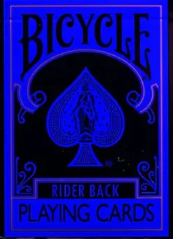 Bicycle : Rider Back - Reverse Bleu Noir
