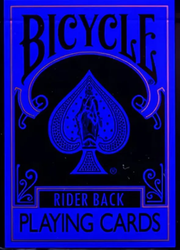 Bicycle : Rider Back - Reverse Bleu Noir