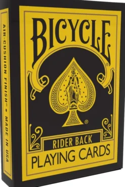 Bicycle : Rider Back - Reverse - Jaune et Noir