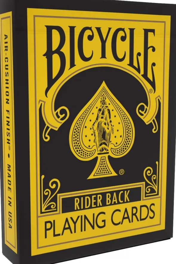 Bicycle : Rider Back - Reverse - Jaune et Noir