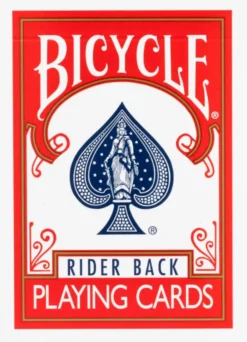 Bicycle - Rider Back - Rouge