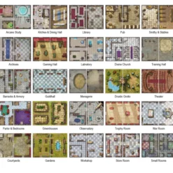 Big Book of Battle Mats Bastions and Strongholds
