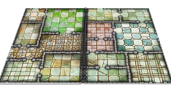 Big Book of Battle Mats - Cells & Shrines