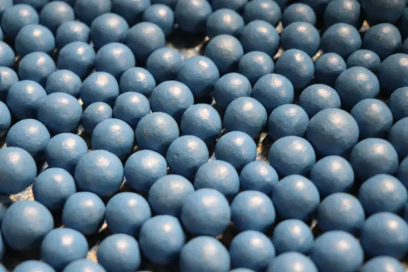 Billes en "terre", pochon de 10 billes