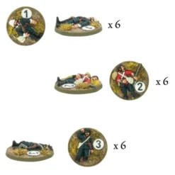 Black Powder Epic battles: Zulu! - British Army Casualty Markers