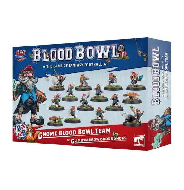 Blood Bowl : Gnome Team - Les Glimdwarrow Groundhogs