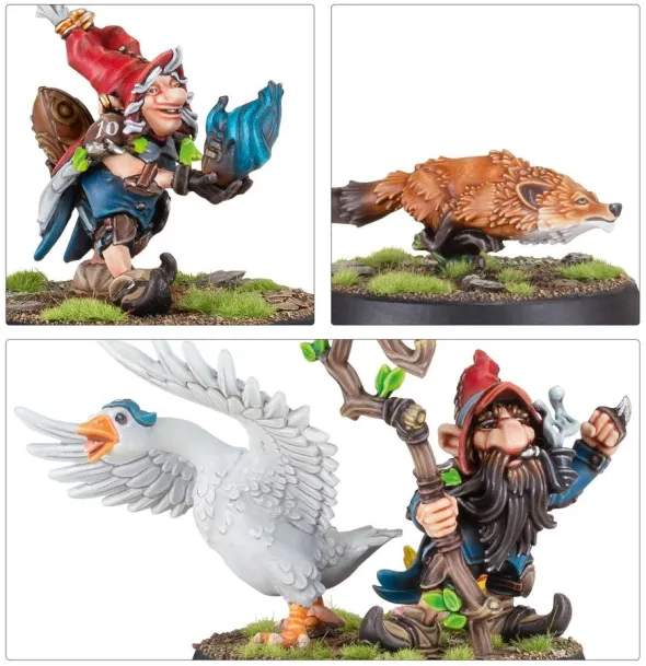 Blood Bowl : Gnome Team - Les Glimdwarrow Groundhogs